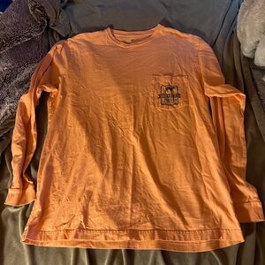 The Southern Shirt Company Peach Long Sleeve Tee